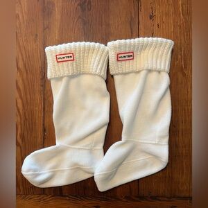Hunter boot socks size medium